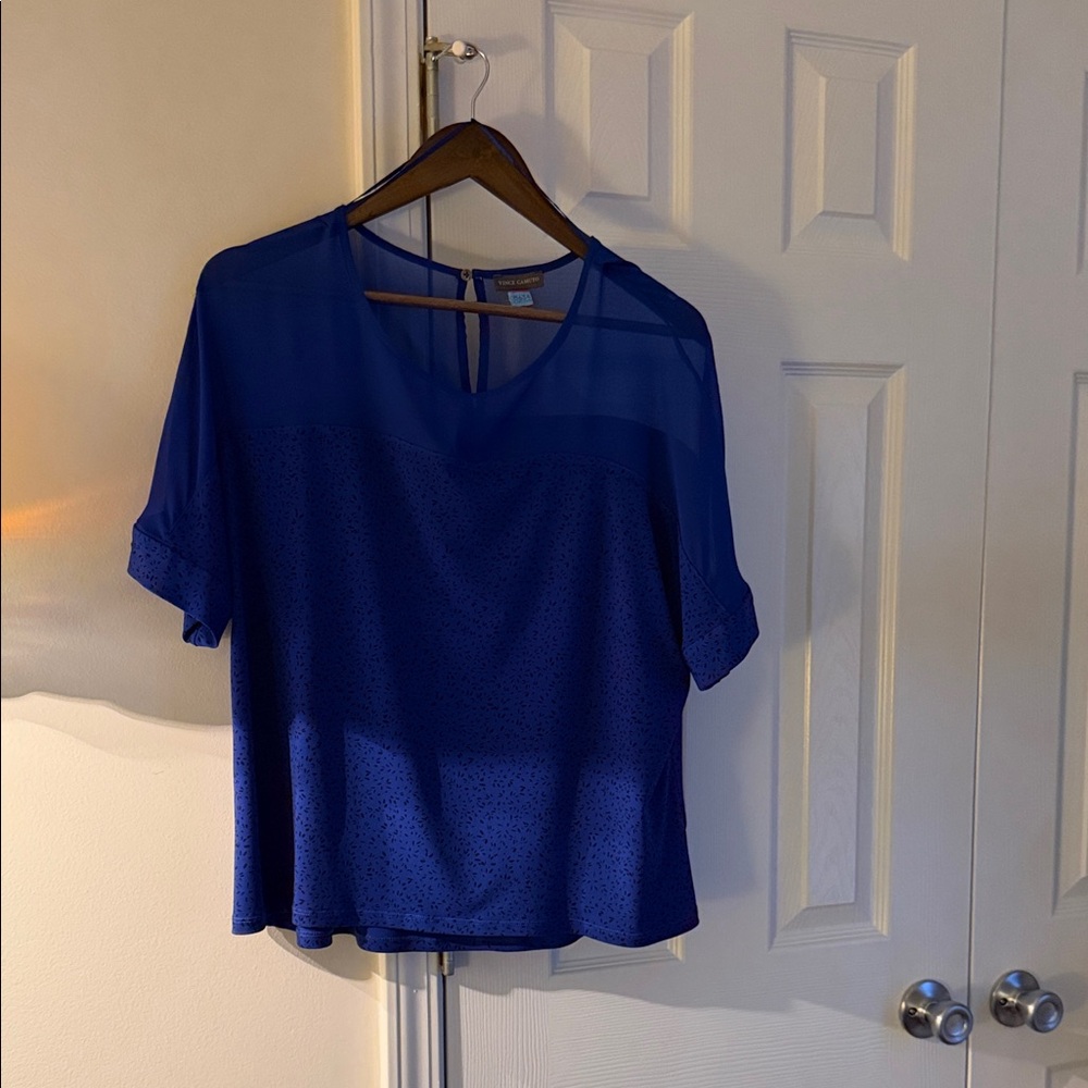Vince Camuto Royal Blue Blouse